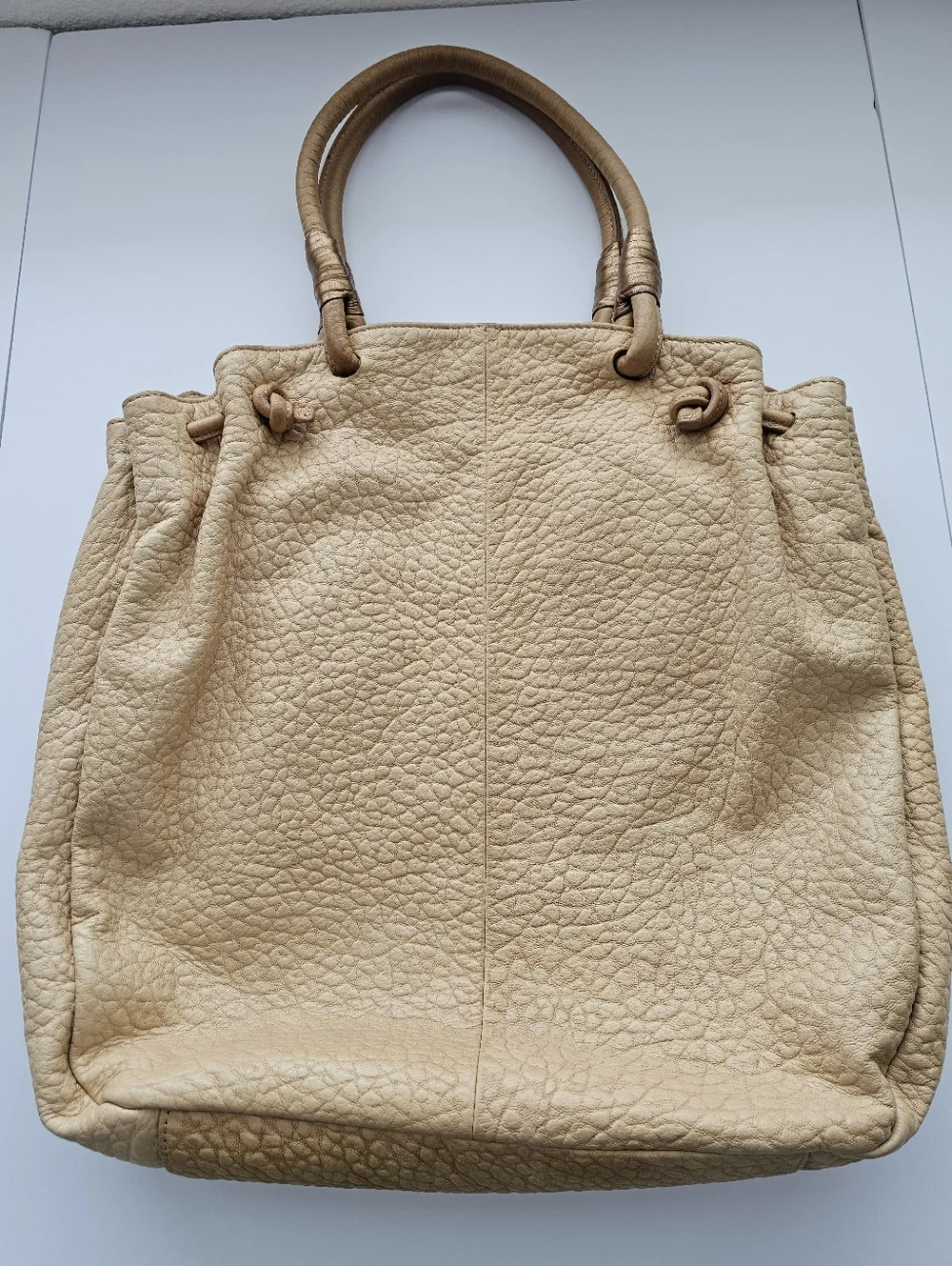 Cynthia Rowley Pebble Leather Floral Applique Hobo​ Bag
